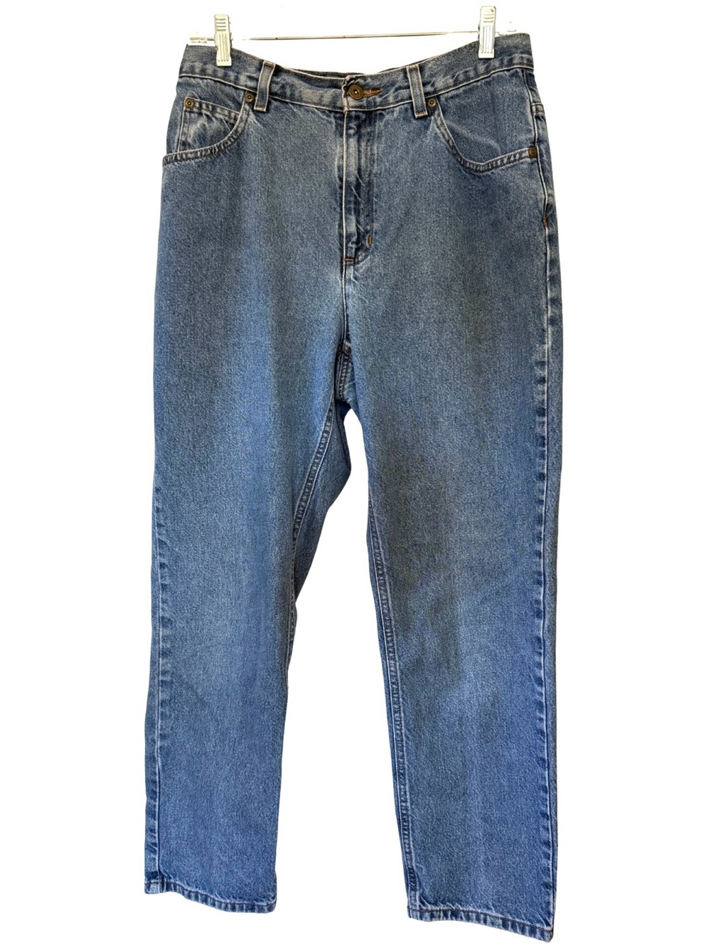 Vintage Liz Claiborne High-Rise Straight Leg 100% Cotton Jeans